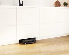 Bosch прячет робота-пылесоса и робота-швабру на кухне.