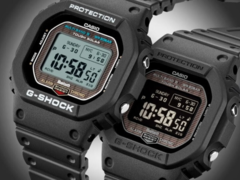 Два варианта новой модели Casio G-Shock GW-BX5600 (на фото) - один со стандартным ЖК-дисплеем, а другой - с реверсивным ЖК-дисплеем. (Источник изображения: Great G-Shock World)