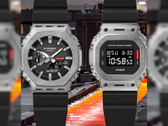 На снимке: Casio G-Shock GM-2100M-1JF (слева) и GM-5600M-1JF (справа). (Источник изображения: @geesgshock на Instagram)