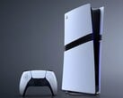 PS5 и её контроллер.