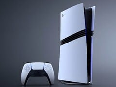 PS5 и её контроллер. 