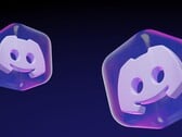3D-иконки в виде полупрозрачных кубов с логотипом Discord Clyde