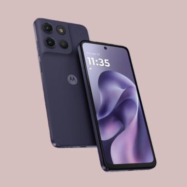 Moto G17 в цветовой гамме Pantone Evening Blue (Источник изображения: Motorola)