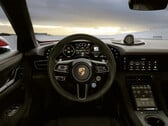 Приборная панель Porsche Taycan E-Shift 2027 года.