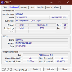 CPU-Z mainboard