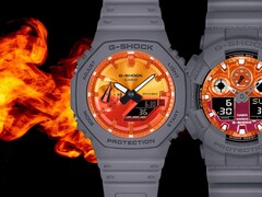 Часы Casio G-Shock Flame Inside были представлены в Японии. (Источник изображения: Casio)