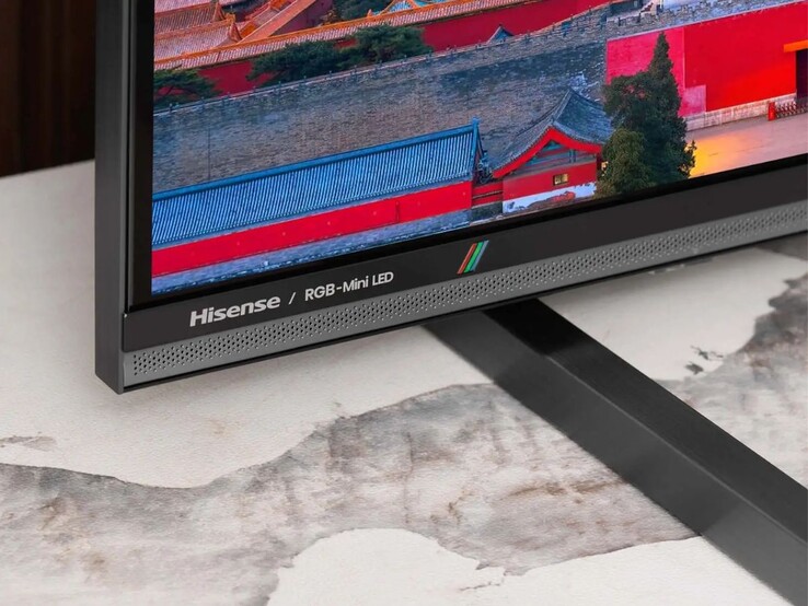 Hisense E8S RGB MiniLED TV. (Источник изображения: Hisense)