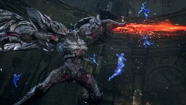 Бой Lost Soul Aside на дисплее (Источник изображения: Sony PlayStation)