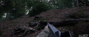 На изображении: скриншот игрового процесса Squad 44.