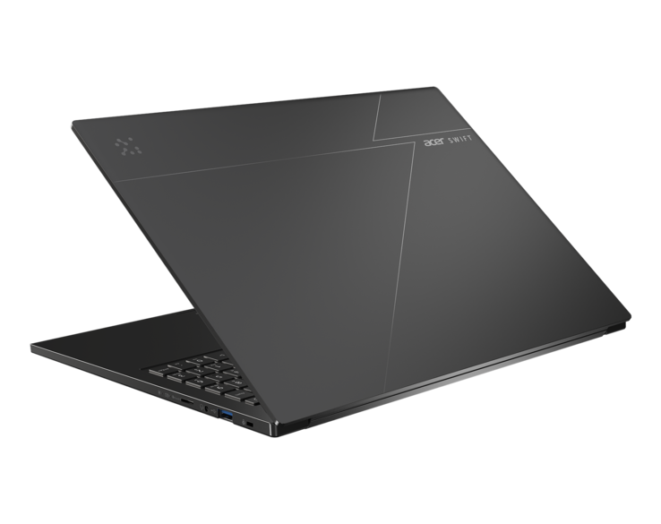 Acer Swift Go 16 AI оснащен процессором Intel Core Ultra 7 (Источник изображения: Acer)