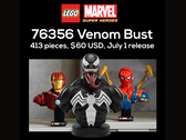 Первый бюст LEGO Venom, соответствующий фильму, с минифигуркой Тома Харди появился в продаже на фоне неоднозначных отзывов