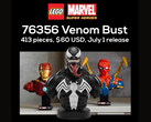 Первый бюст LEGO Venom, соответствующий фильму, с минифигуркой Тома Харди появился в продаже на фоне неоднозначных отзывов