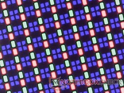 Четкий субпиксельный массив RGB без проблем с зернистостью