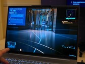 Intel Panther Lake Core Ultra X9 388H запускает Cyberpunk 2077 на iGPU Intel Arc B390 при ультра настройках. (Источник изображения: ETA Prime через YouTube)