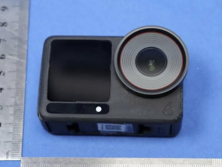 Изображение прототипа DJI Osmo Action 6, опубликованное FCC в феврале. (Источник изображения: FCC)