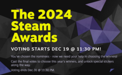 Объявлены номинанты на премию The Steam Awards (источник изображения: Valve)