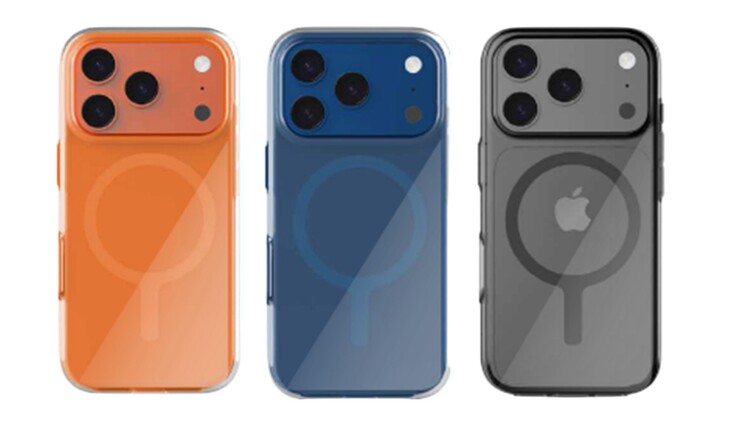 Модель Apple iPhone 17 Pro будет доступна в оранжевом, темно-синем и темно-сером цветах, среди прочих. (Источник изображения: @MysteryLupin)