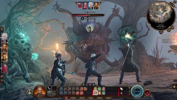 На изображении: скриншот игрового процесса из игры «Baldur’s Gate 3».