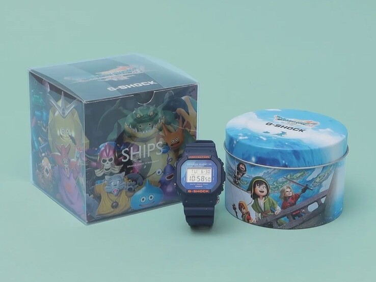 Часы Casio G-Shock x Dragon Quest VII Reimagined DW-5600X. (Источник изображения: SHIPS)