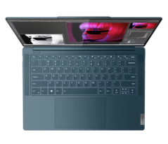 Клавиатурный блок Lenovo Yoga Pro 9 RTX 5060. (Источник изображения: Globaldata)