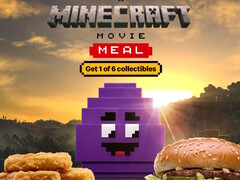 McDonald's подарит одну из шести цифровых коллекционных игрушек Minecraft при покупке A Minecraft Movie Meal. (Источник изображения: McDonald's)