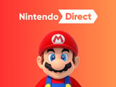 Баннер сентябрьского выпуска Nintendo Direct с изображением Марио