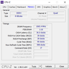 CPU-Z: Memory