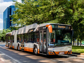 Solaris Urbino с системой хранения данных Toshiba уже становился "Автобусом года" в 2017 году. (Изображение: Toshiba)