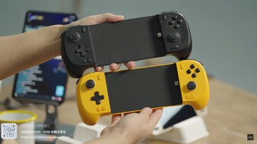 Игровой планшет Ayaneo Gaming Pad будет оснащен дополнительным телескопическим контроллером, который подключается через USB-C. (Источник изображен