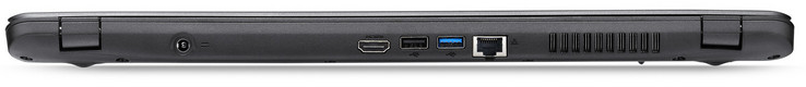 Сзади: коннектор питания, HDMI, USB 2.0, USB 3.1, Ethernet 10/100/1000