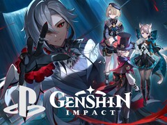 Баннер Genshin Impact с изображением логотипа PlayStation (Источник изображения: HoYoverse, Sony PlayStation с правками)