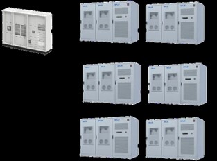 До шести устройств могут быть соединены параллельно.