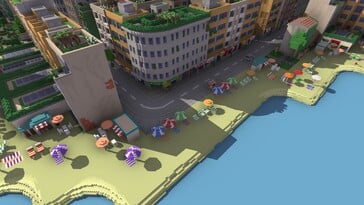 На изображении: скриншот игрового процесса из игры «Urbek City Builder».