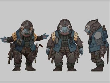 Предполагаемое утечка изображение персонажа по имени Трэвис из игры Star Wars Eclipse. (Источник изображения: MP1st)