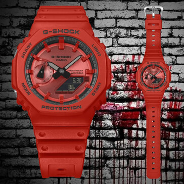 Casio G-Shock GA-2100RRB-4A. (Источник изображения: @geesgshock на Instagram)