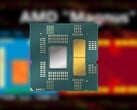 Консоли PS5 и Xbox Series работают на различных пользовательских APU AMD (чип AMD "Raphael" на фото выше). (Источник изображения: AMD, Moore's Law Is Dead на YouTube, отредактировано)