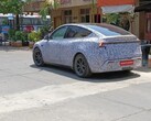 Закамуфлированный Tesla Model Y замечен в Индии в преддверии запуска (Источник изображения: shameelck на Reddit)