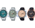 Слева направо, Casio Edifice EFV-610DE-2A, EFV-610DE-3A, EFV-610EL-5A и EFV-610ECL-1A. (Источник изображения: Casio)