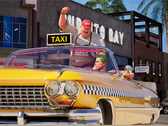 Скриншот из Crazy Taxi World Tour