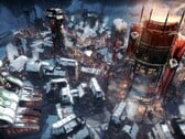 Изображение, на котором изображён город в игре Frostpunk.