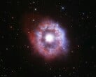 Снимок, сделанный телескопом «Хаббл», на котором изображена ага-газ Carinae.