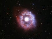 Снимок, сделанный телескопом «Хаббл», на котором изображена ага-газ Carinae.