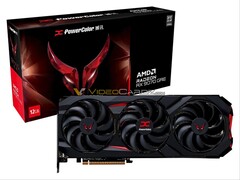 Ожидается, что Red Devil Radeon RX 9070 GRE от PowerColor будет иметь такой же дизайн кулера, как и другие карты Red Devil. (Источник изображения: Videocardz)
