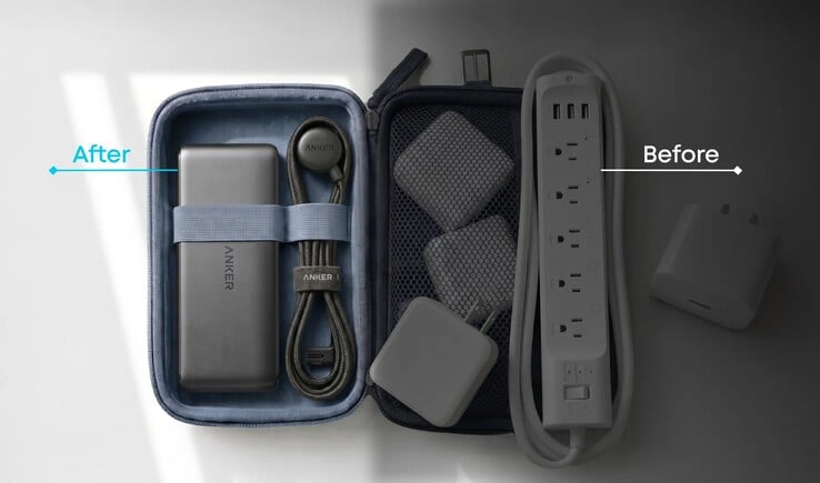Портативная зарядная станция Anker Travel Charging Station может заменить несколько адаптеров во время путешествий.