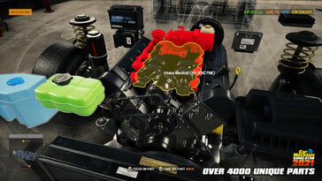 На снимке: скриншот игрового процесса из игры «Car Mechanic Simulator 2021».