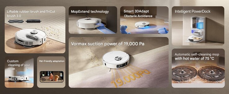 Робот-пылесос и швабра Dreame L40 Ultra AE. (Источник изображения: Dreame)