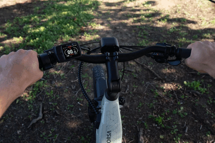 Ride1Up Vorsa оснащен новым цветным ЖК-дисплеем (Источник изображения: Ride1Up)