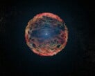 Изображение сверхновой SN 1993J.