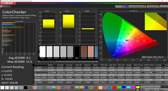 CalMAN ColorChecker (после калибровки)