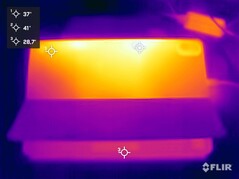 Испытание на стрессовую температуру поверхности (сзади)